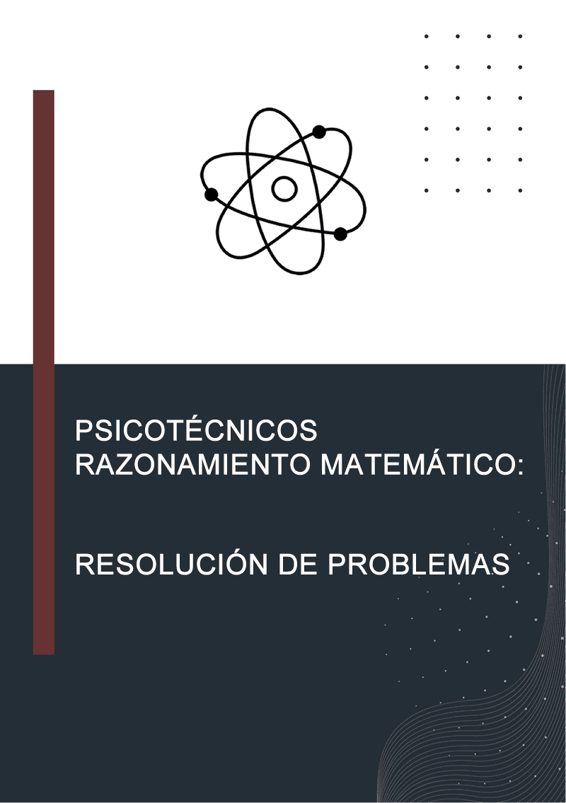 Razonamiento psicotécnicos matemáticas: resolución de problemas